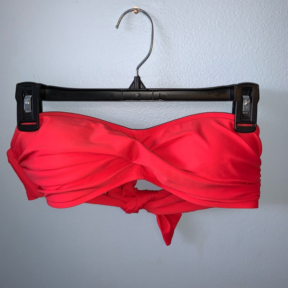 strapless bikini top